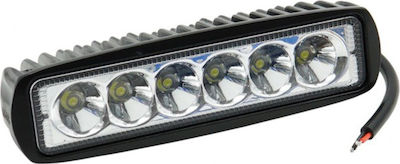 Rolinger Προβολέας Αυτοκινήτου σε Σχήμα Μπάρας LED Universal 9-30V 18W 16cm 1τμχ