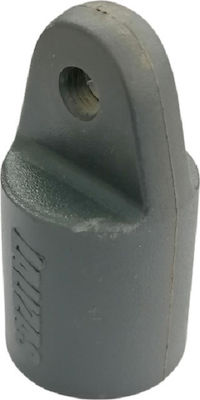 Lalizas Boat Canopy Pipe Tip with 22mm Diameter Gray