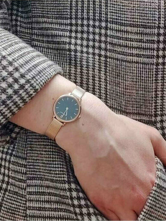 Pierre Lannier Nova Womens Watch 26mm Battery with Pink Gold Stainless Steel Bracelet Pierre Lannier Nova Womens Watch 26mm Battery with Pink Gold Stainless Steel Bracelet