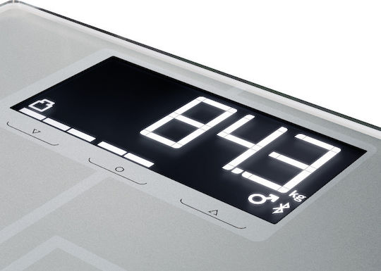 Soehnle Shape Sense Connect 200 Smart Ζυγαριά 180kg με Λιπομετρητή & Bluetooth Γκρι