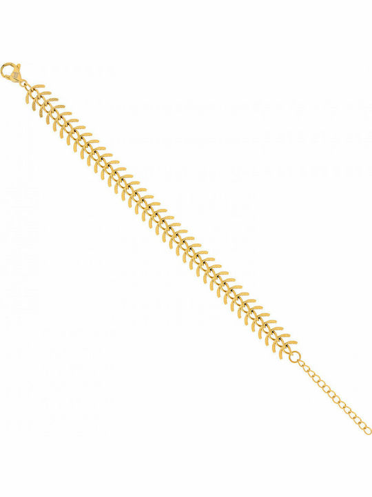 Visetti Bracelet made of Steel Gold Plated