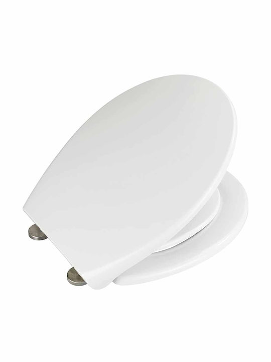 Wenko Delos Kids Toilet Seat Soft Close Plastic 44.5x37.5cm White