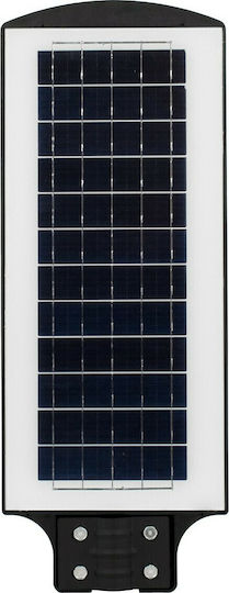 GloboStar Street Solar Light 150W 12000lm Cold White 6000K with Motion Sensor, Photocell and Remote Control IP65