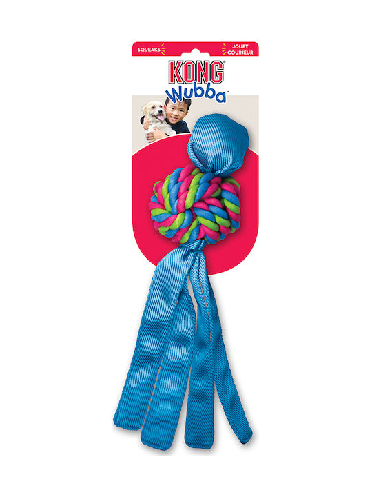 Kong Wubba Weaves Υφασμάτινο Παιχνίδι Σκύλου Large 1τμχ (Διάφορα Χρώματα)