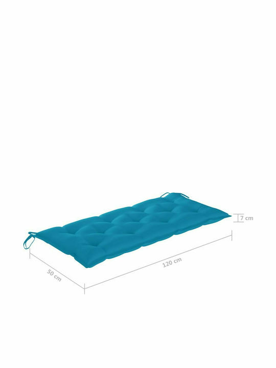 Пейка За Външно Ползване Бамбук с Възглавници 120x55x90см