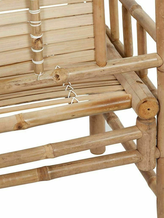 Пейка За Външно Ползване Бамбук с Възглавници 120x55x90см