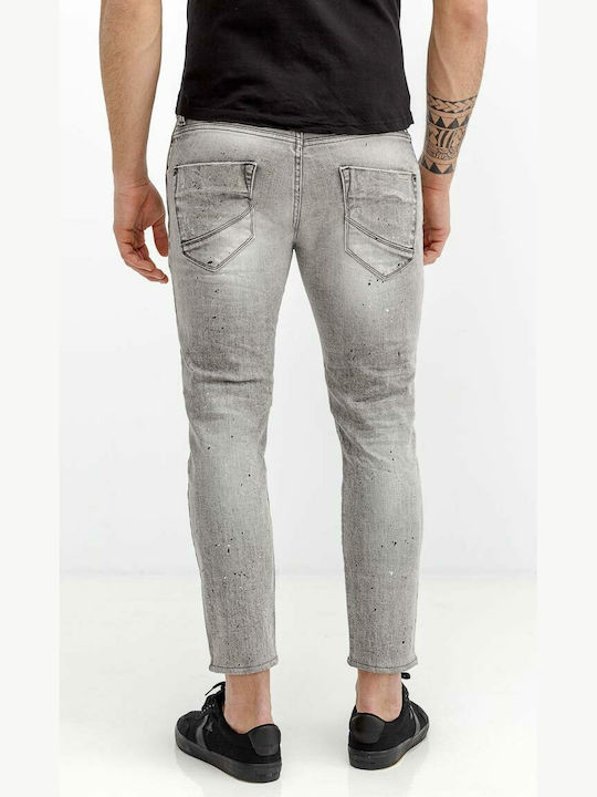 Edward Jeans Raith 84P Ανδρικό Παντελόνι Τζιν Γκρι