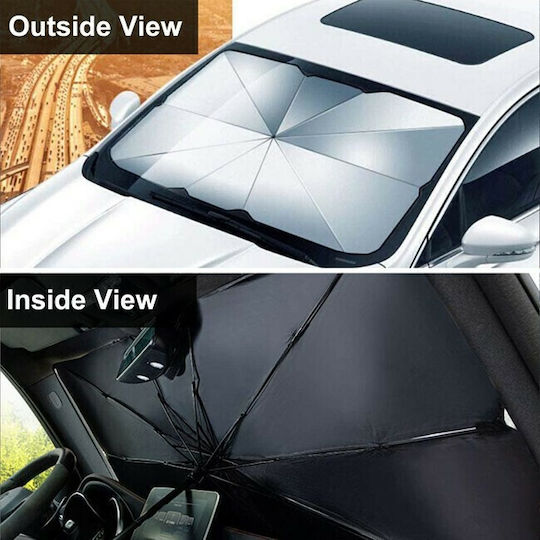 Auto Gs Internal Car Windshield Sunshade Umbrella 145x130cm