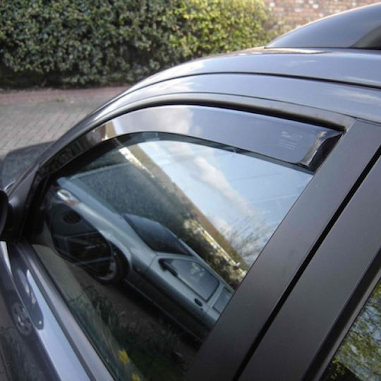 Heko Set of Windbreakers Front Car Dark Fime for Toyota Yaris 5D 2011 2pcs