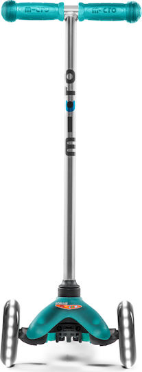 Micro Παιδικό Πατίνι Mini Classic LED Τρίτροχο για 2-5 Ετών Τιρκουάζ