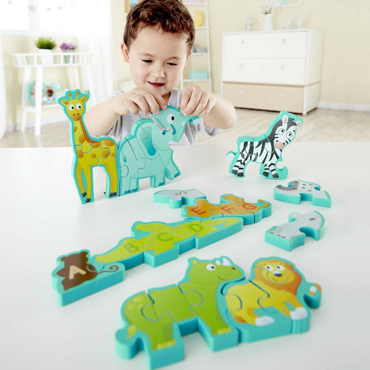 Παιδικό Puzzle Alphabet & Animal Parade 26pcs Hape