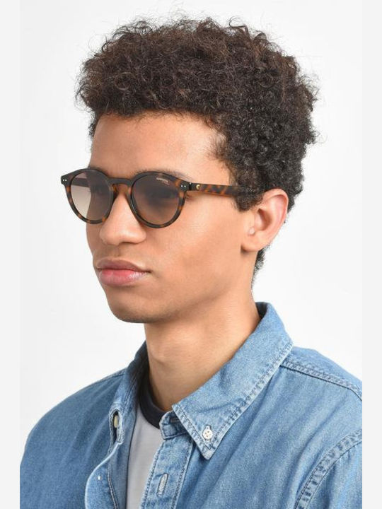 Carrera Herren Sonnenbrillen mit Rosa Horn umrandetem Rahmen und Gray Farbe Gläser 2029T/S FWM/0J