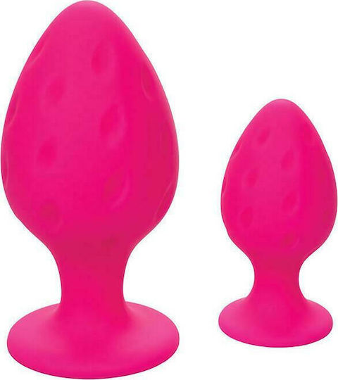 Calexotics Cheeky Buttplug Πρωκτικές Σφήνες Σετ Small Pink