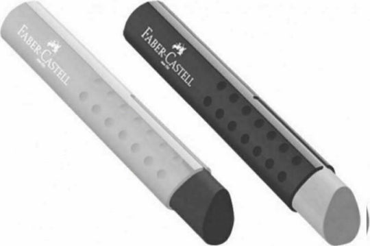 Faber-Castell Γόμα για Μολύβι Grip Tri Λευκή