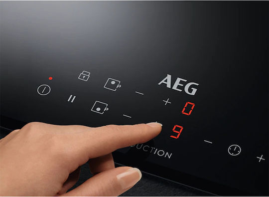 AEG 3000 Kochfeld Keramikkochfeld Autonom mit Kindersicherung 29x52εκ.
