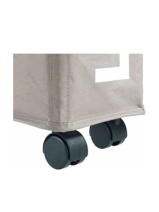 Wenko Corno Καλάθι Απλύτων Υφασμάτινο 43lt 18.5x40x60cm Γκρι Taupe