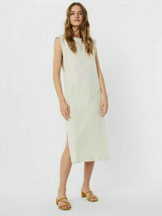 Vero Moda Sommer Midi Kleid Birch