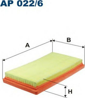 Filtron Car Air Filter for Fiat 500 / Panda 0.9 10