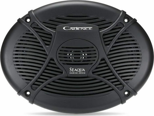 Cadence Сет Морски Говорители Водоустойчиви 6x9" с 120W RMS Черен