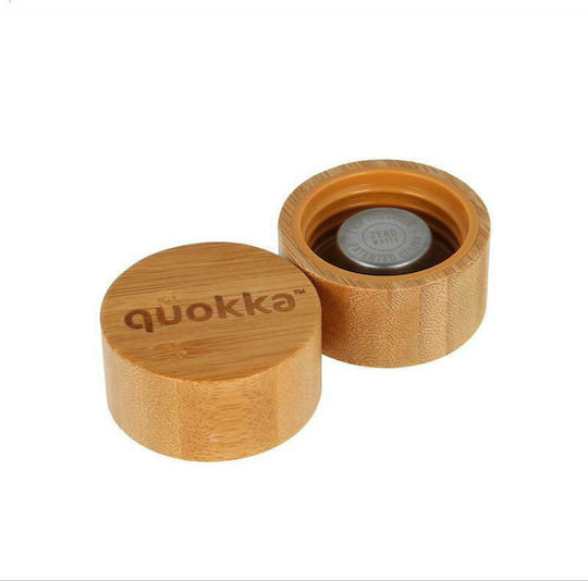Quokka Storm Μπουκάλι Νερού Γυάλινο με Βιδωτό Καπάκι Ροζ 700ml