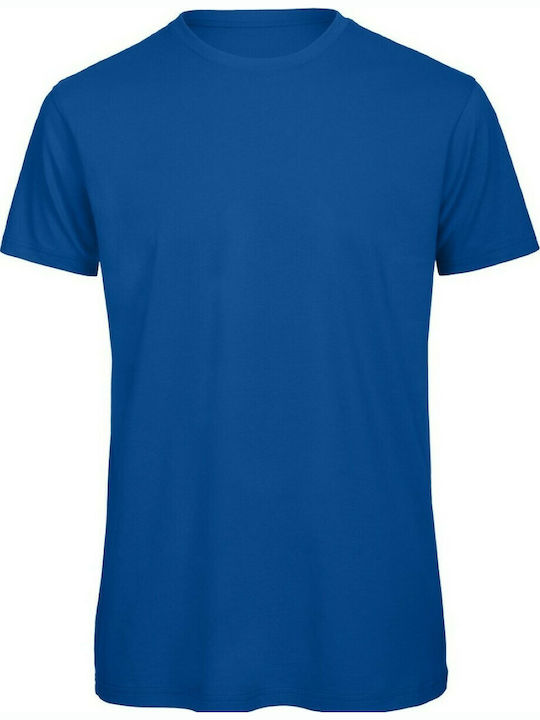 B&C Inspire T Men's Short Sleeve Promotional T-Shirt Royal