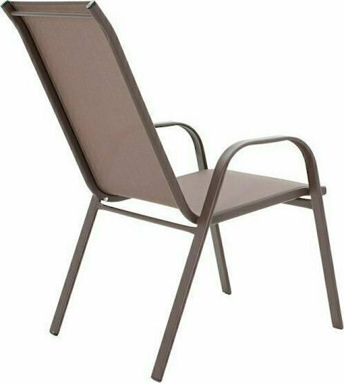 Καρέκλα Calan Σκούρo Καφέ / Καφέ 55x75x95εκ. Καρέκλα Calan Σκούρo Καφέ / Καφέ 55x75x95εκ.