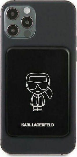 Karl Lagerfeld MagSafe Power Bank 3000mAh 5W with USB-C Port Black