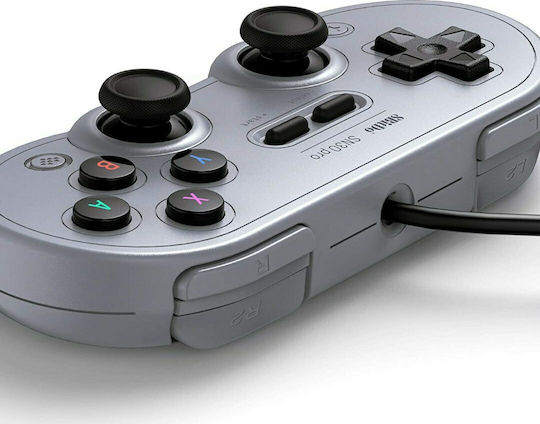 8Bitdo SN30 Pro Verkabelt Gamepad für PC / Schalter Gray Edition