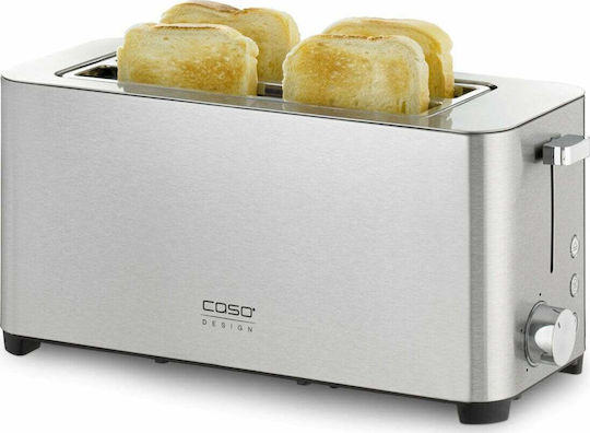 Caso Classico T4 Prăjitor de pâine 4 sloturi 1400W Inox