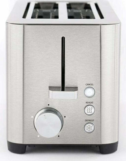 Caso Classico T4 Prăjitor de pâine 4 sloturi 1400W Inox