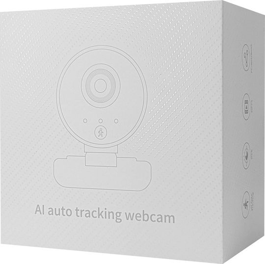 Jovision HD820U Уеб камера Full HD 1080p Бял JVS-HD820U