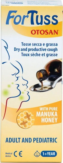 Otosan Fortuss Syrup Gluten-Free Honey 180gr