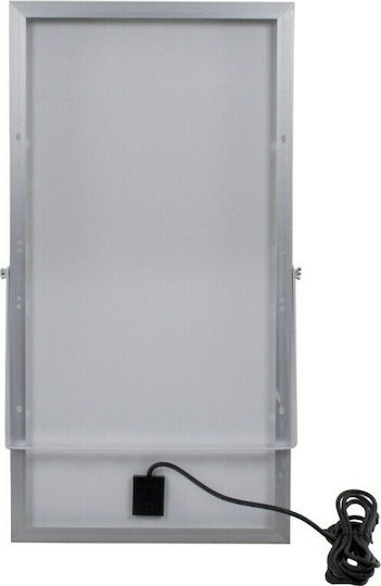 GloboStar Waterproof Solar LED Flood Light 200W Cold White 6000K with Photocell and Remote Control IP66