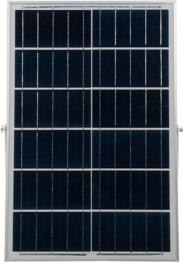GloboStar Waterproof Solar LED Flood Light 100W Cold White 6000K with Photocell and Remote Control IP66