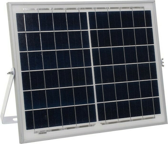 GloboStar Waterproof Solar LED Flood Light 40W Cold White 6000K with Photocell and Remote Control IP66