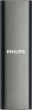 Philips Ultra Speed USB-C External 2.5" SSD 250GB Gray