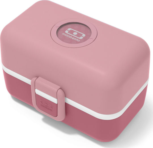 Monbento Кутия за храна Пластмасова Pink Blush с Прегради 800ml