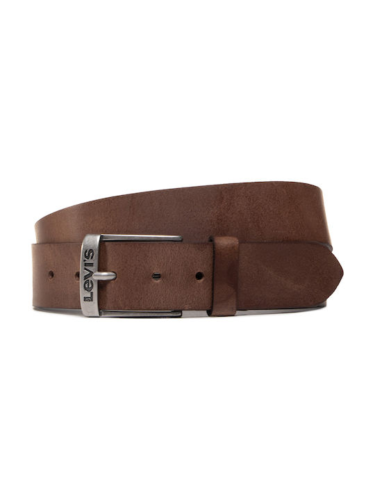 Levi's Men's Leather Belt Brown 380160018