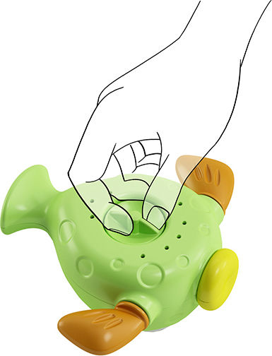 OK Baby Bath Toy Rollie Bath Toy for 12++ Months