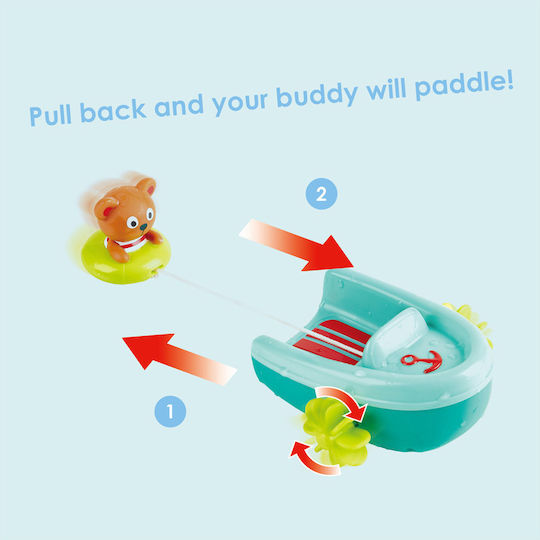 Hape Tubing Pull-Back Badeboot für 18++ Monate