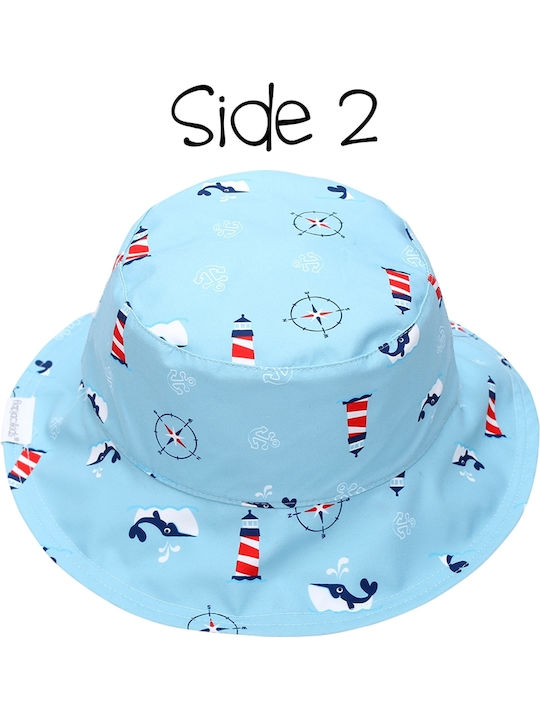 Flapjackkids Παιδικό Καπέλο Bucket Υφασμάτινο Αντηλιακό Nautical Πολύχρωμο