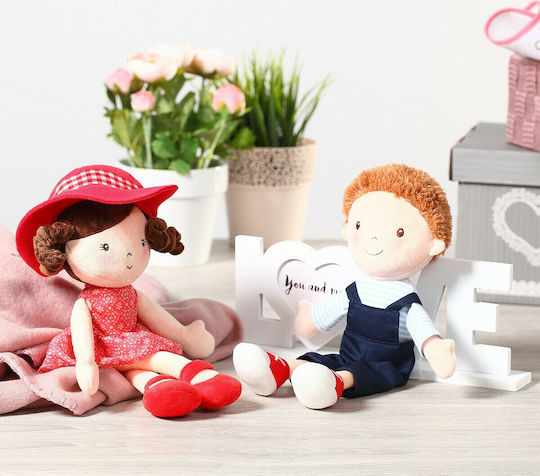 Babyono Olivier Rag Doll For 3+ Years 32cm