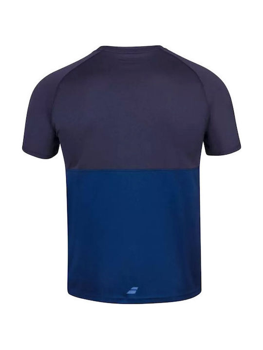 Babolat Kids T-shirt Blue Play Crew Neck Tee