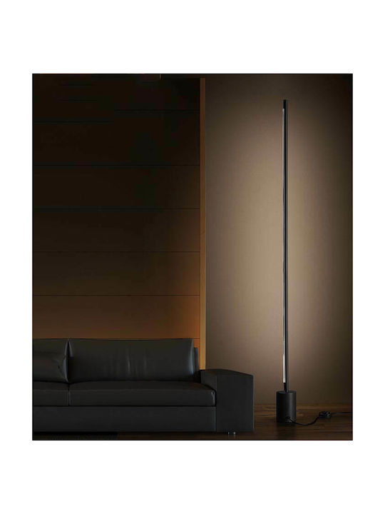 Luma LED Φωτιστικό Δαπέδου Υ175xΜ30εκ. με Θερμό Λευκό Φως 2700lm Μαύρο