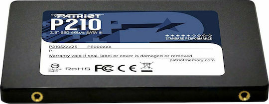 Patriot P210 SSD 1TB Tip 2.5'' cu Conexiune SATA III P210S1TB25