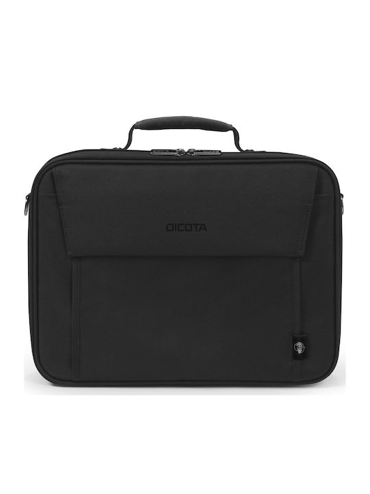 Dicota Eco Multi Base Tasche Schulter / Handheld für Laptop 17.3" in Schwarz Farbe