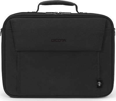 Dicota Eco Multi Base Tasche Schulter / Handheld für Laptop 17.3" in Schwarz Farbe