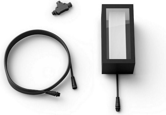Philips Impress Wandmontierte Außen-Deckenleuchte LED IP44 8W mit Kaltweiß Licht 14.1x12x24εκ.