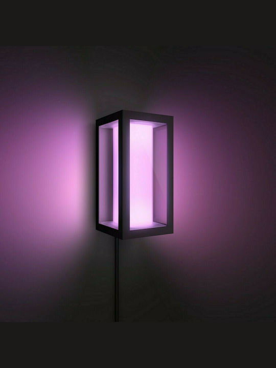 Philips Impress Επιτοίχια Εξωτερική Πλαφονιέρα LED IP44 8W με Ψυχρό Λευκό Φως 14.1x12x24εκ.