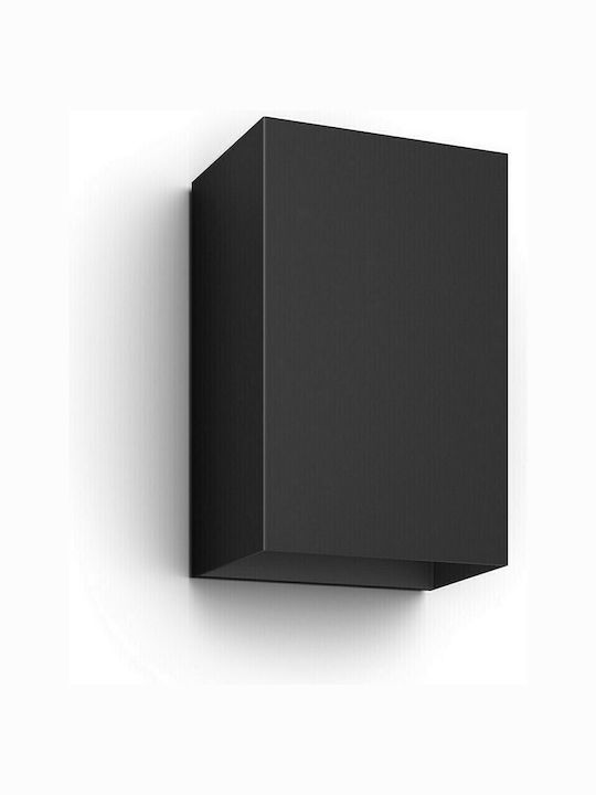 Philips Resonate Επιτοίχια Εξωτερική Πλαφονιέρα LED IP44 8W με Ψυχρό Λευκό Φως Διπλής Δέσμης 22x8x12.5εκ.